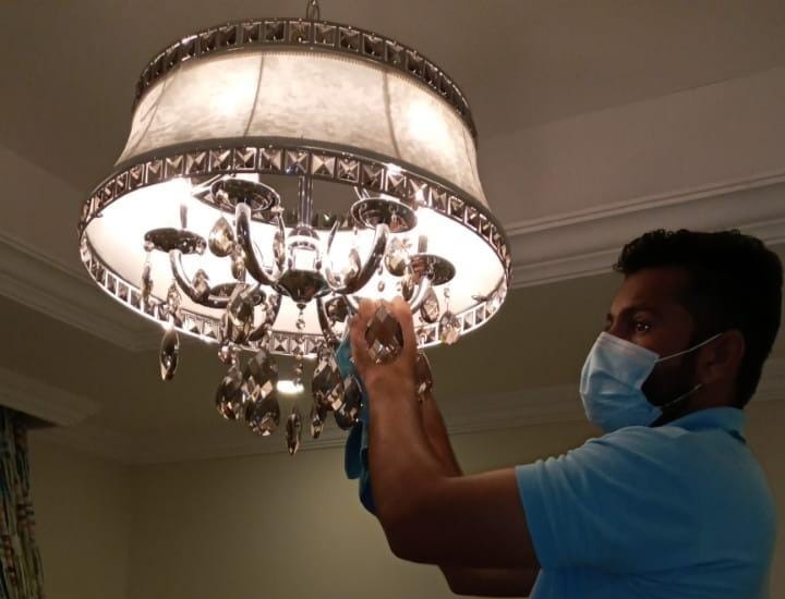 Light fixtures Cleaning